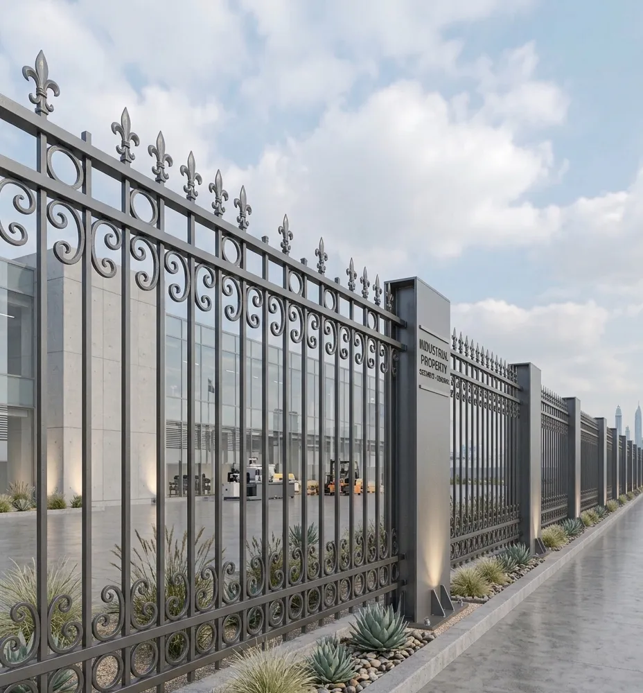 Turnkey security fencing solutions for industrial and residential UAE sites